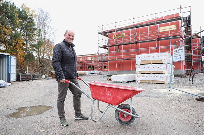 Fornøyde kunder er den beste markedsføringen vår, sier Kamperhaugs ettermarkedsansvarlig Jan Steinar Wold.