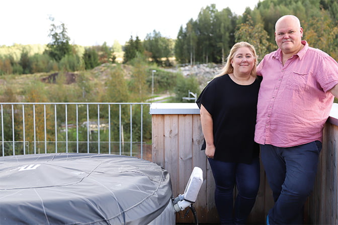 Det er kosselig å være grillmester når man bor på et så idyllisk sted som Bodalstranda.